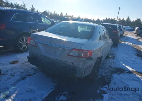 2013 Toyota Corolla Le z USA, uszkodzony, nr VIN 2T1BU4EEXDC980437